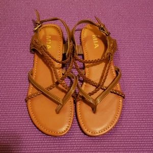 Classic gladiador style sandals from boutique!